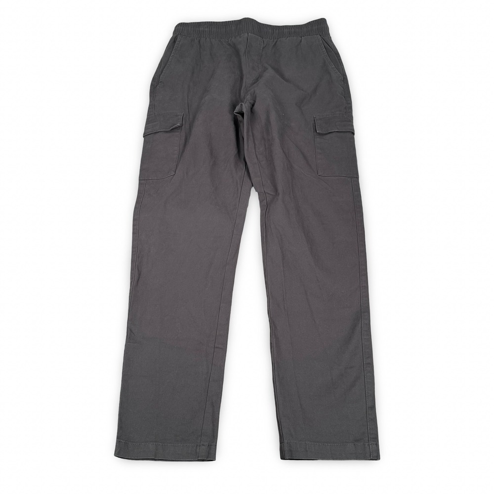 Arne Mens Charcoal Gray Elasticated Waist‎ Cargo Trousers Size 34R W24/276-281